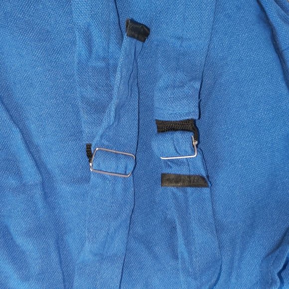 NEW Handmade Tribal canvas backpack hippie padded - Picture 13 of 14